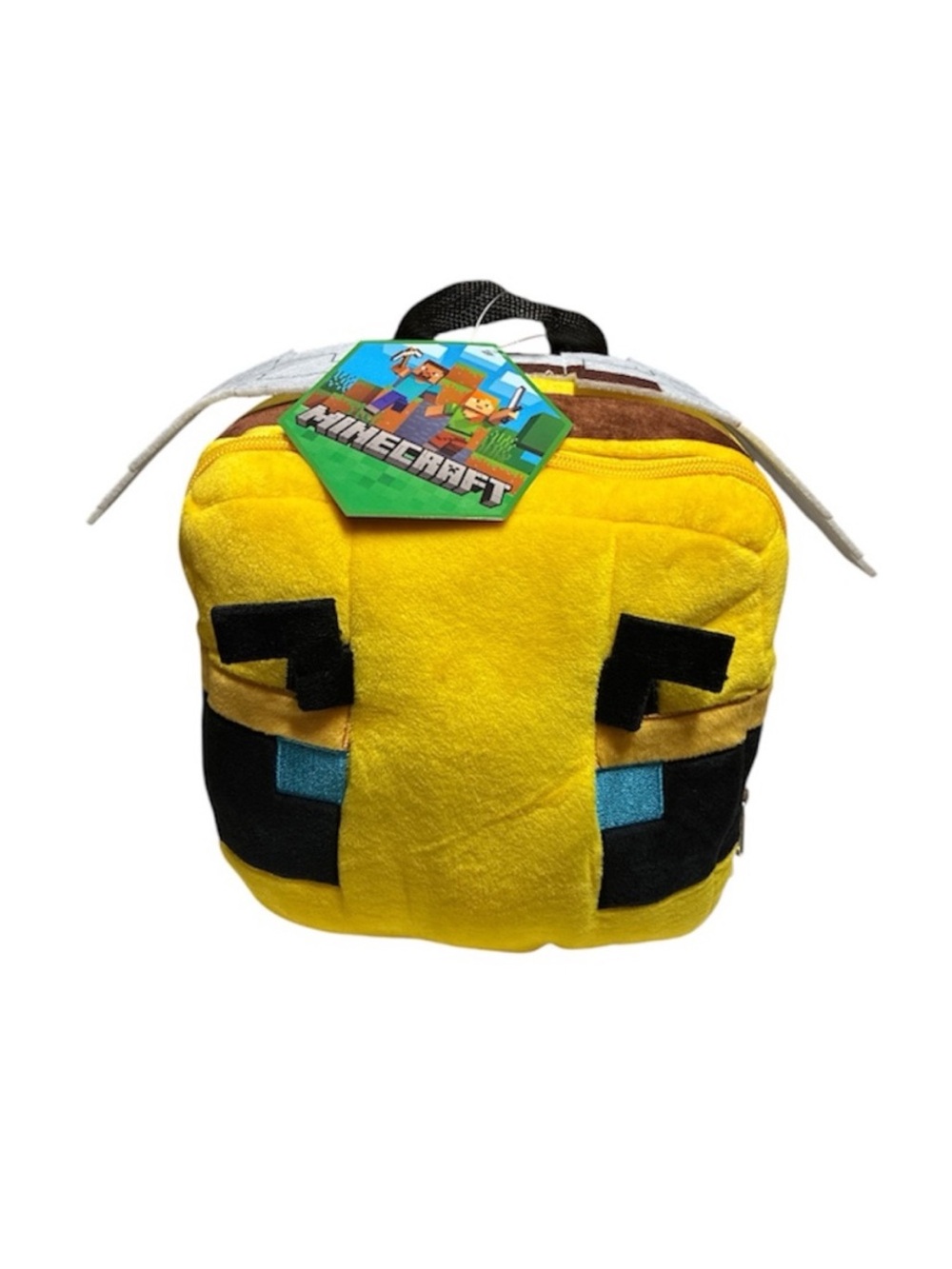 Minecraft Bee Plush 12.5” Backpack